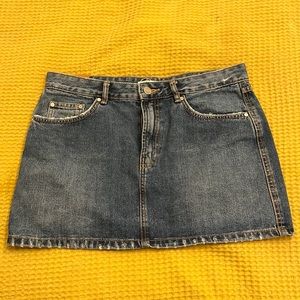 Zara Denim Mini Skirt